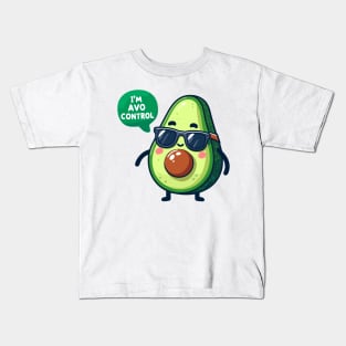 I'm Avocontrol: Smiling Guac Kids T-Shirt